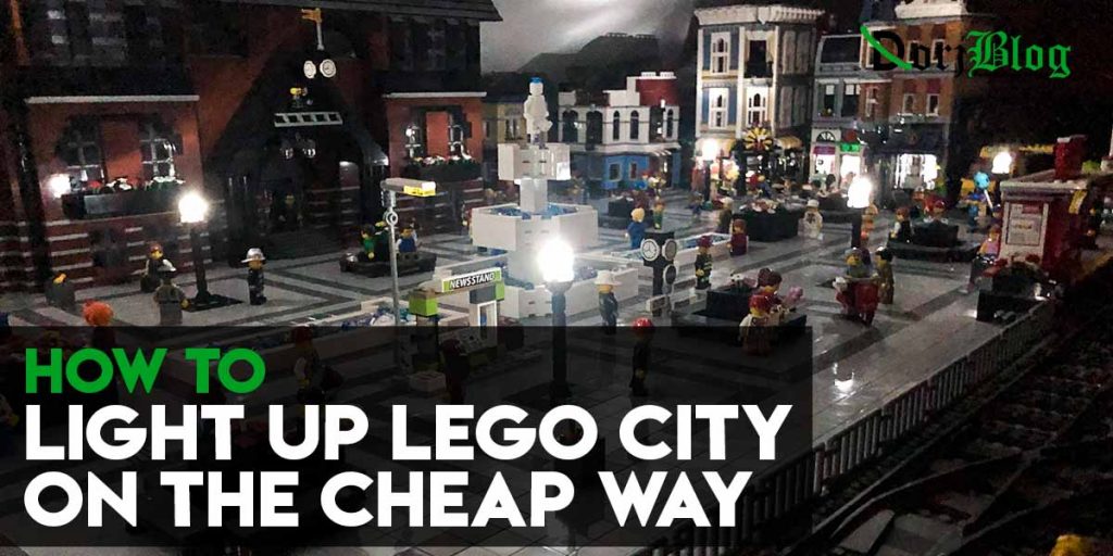 How to Light Up Lego City on the Cheap Way