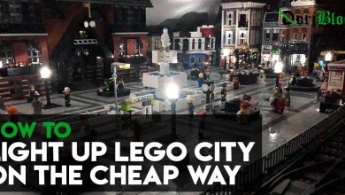How to Light Up Lego City on the Cheap Way