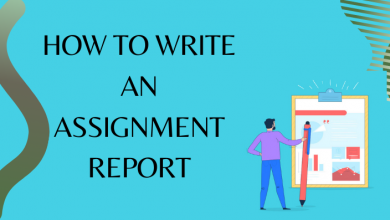 How to write an assignment report