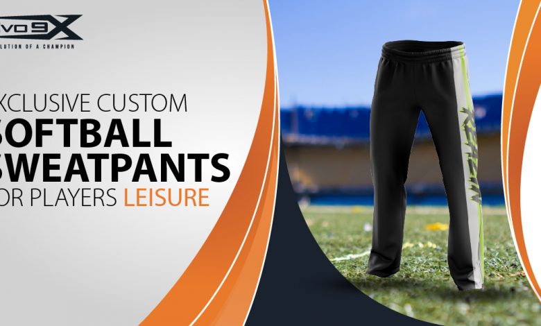 Exclusive-Custom-Softball-Sweatpants-for-Players-Leisure
