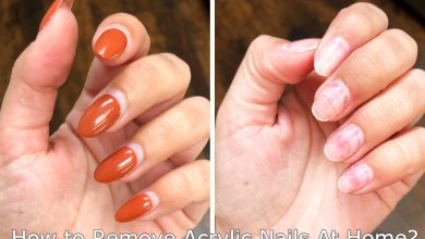 remove acrylic nails at home