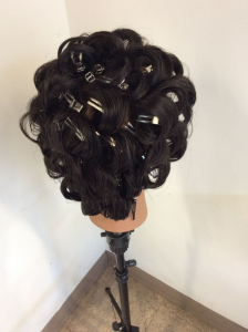 Method #6 Pin Curls For Beautiful Waves The pin curl method 