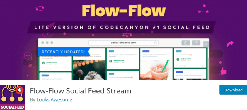 Flow-Flow Social Feed Streams