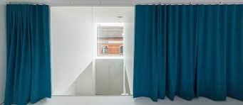 Installing soundproof curtains