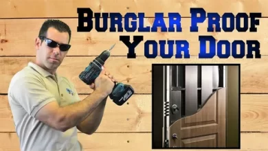 10 DIY HACKS TO BURGLAR-PROOF YOUR HOME