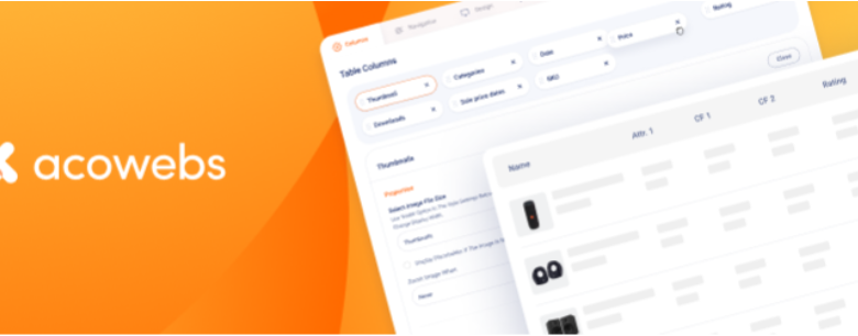 woocommerce product table