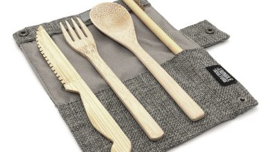 100% Plastic Free Organic And Natural Bamboo Cutlery